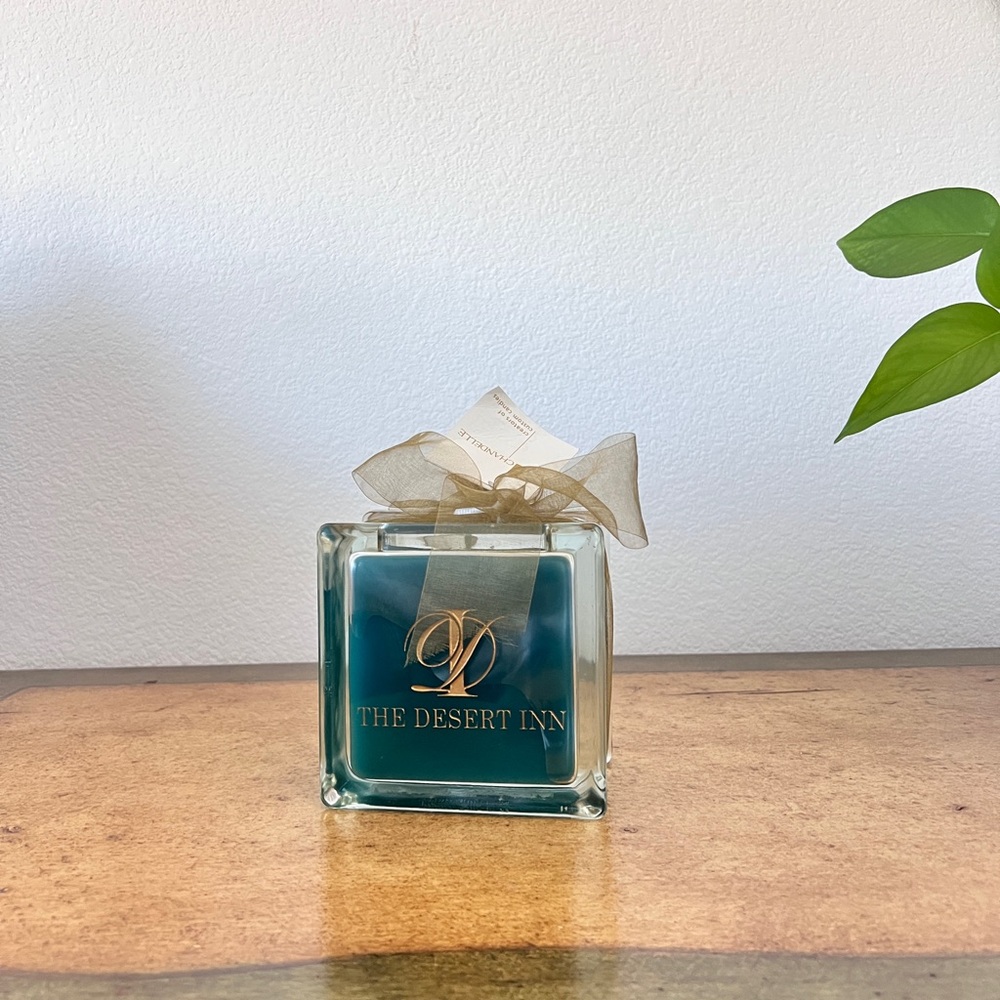 Vintage La Chandelle The Desert Inn Commemorative Candle Chardonnay Unused‎